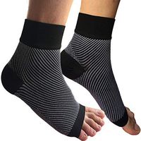 Mostcare Plantar Fasciitis Socks with Arch Support for Men & Women - Best Ankle Compression Foot Sleeves for Relieves Achilles Tendonitis, Treatment Swelling Heel Pain, Sports Injury