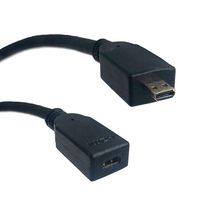 Blue Tech - 3ft Micro HDMI (Type D) Male to Micro HDMI (Type D) Female Cable Wire Extension