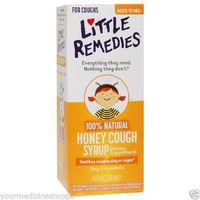 100% Natural Cough Syrup Honey 4oz by Little Remedies