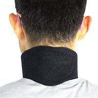 ECYC Magnetic Neck Belt Tourmaline Self-heating Brace Wrap Protect Belt, M
