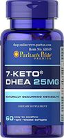 Puritan's Pride Rapid Release Softgels, 7-Keto Dhea, 25 mg, 60 Count