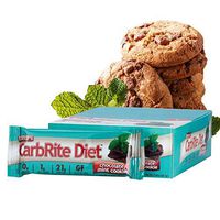 Doctor's CarbRite Diet Sugar-Free Protein Bar - Chocolate Mint Cookie (12 Bars)