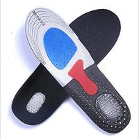 Mesnove 2019 ReliefSole Plantar Fasciitis Insoles Orthotic Arch Support Sport Shoe Pad Sport Running Gel Insoles Insert Cushion for Men Women (Men)
