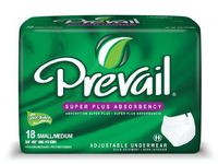 Prevail Maximum Absorbency Incontinence Underwear, Small/Medium, 18-Count