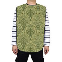 HNYG Adult Bib with Crumb Catcher, Waterproof Adult Bib for Seniors, Reusable Clothing Protector for Eating and Drink