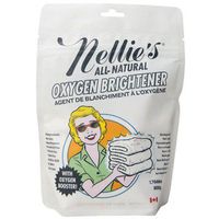 Nellie's Oxygen Brightener Powder Pouch, 50 Scoops- Removes Tough Stains, Dirt and Grime