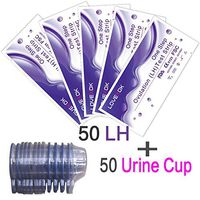 LOVEXOK Ovulation (LH) Test Strip 50 Pack+Urine Cup 50 Pack (LOVEXOK-LHSUC50-1)