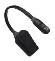 The Original Mighty Bright WonderFlex Clip On Portable Music Stand Light, Warm Eye Care LEDs, Super Flexible, Durable, Dimmable, Battery Life of 16 Hours or Powered by Any Standard Micro USB (Black)