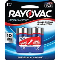 RAYOVAC 814-2F Alkaline Batteries (C; 2 pk)