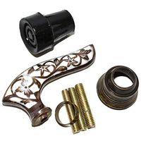 Nautical World Handmade Designer Brass Handle Wooden Walking Cane Stick Vintage Victoria