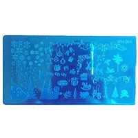 Nail Art,Putars Fashion Christmas DIY Nail Art Image Stamp Stamping Plates Manicure Template (D)