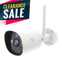 Outdoor Camera Wireless, Cleverdog 960P Security Camera with Night Vision Motion Activated Waterproof Front Door Camera with Android iOS APP