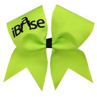 Chosen Bows New iBase Cheer Bow, Neon Lime