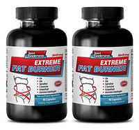 Weight Management Supplements - Extreme Fat Burner - 2643MG - Garcinia Active Slim - 2 Bottle (180 Capsules)