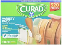 CURAD Assorted Bandages Variety Pack - 320 Pieces by Curad