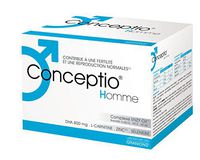 Conceptio Homme Program for Male Fertility - Authentic French Product - 90 Capsules & 30 Sachets