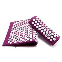 Nuxn Lotus Acupuncture Mat, Acupressure Massage Pillow Set Original Acupressure Mat for Back/Neck Pain Relief and Muscle Relaxation