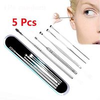 🍒Jonerytime🍒 5Pcs / 1Set Stainless Steel Ear Tapping Ear Clean Earwax Skimmed Ear Selection