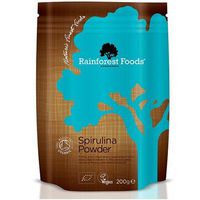 (4 PACK) - Rainforest Foods - Organic Spirulina Powder | 200g | 4 PACK BUNDLE