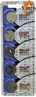 Maxell CR1616 Lithium Coin Cell (5 Pack of 5)