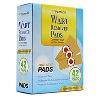 Samsali Wart Remover Pads, Highly Potent Wart Removal Treatment, All New Premium High Efficacy Wart Remover Pads, 42 Wart Remover Pads