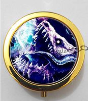 BlackKey Cool Dragon 3-Compartment Decorative Pocket Gift Box Case Organizer for Pill, Color 2 -740