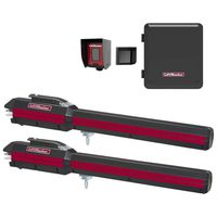Liftmaster LA500PKGU 24VDC Residential/Light Commercial Dual Linear Actuator Kit, Battery Back Up, Receiver & Photocell In & Receive A Free Pliers 11 in 1 Multi-Tool with 11 Bits & Case