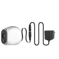 Arlo HD Power Adapter, Arlo Plug Adapter with Charging Cable Cord, for NETGEAR Arlo Security Camera (Weatherproof Indoor/Outdoor)(10.5 Feet/3.2 M) Black