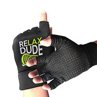 Mens Womens Lacrosse Stick Fingerless Gloves for Arthritis & Carpal Tunnel Pain Relief