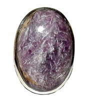 Charoite Ring 13 Natural Spiritual Healing Crystal Energy Size 9.5 (Gift Box)
