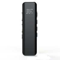 Digital Voice Recorder USB Rechargeable Audio Sound Recorder Double Microphones Intelligent Noise Reduction Code Lock Design 8GB Memory MP3