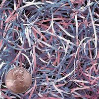 32 Colors of Fine Cut 12oz Gift Basket Shred Veryfine Paper Filler Grass Shanna960 (Baby Blend)