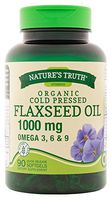 Nature's Truth Organic Flaxseed Oil 1000 mg, 90 Count