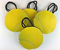 Tennis Ball Die Cut Gift Bags - Set of 4