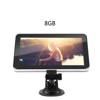 7 Inch GPS Navigation Device 128M 8GB, International Touch Screen GPS Navigator Multimedia FM Maps System Device for Car Vehicle Truck(North America)