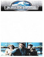 NEW Jurassic World Letterhead Stationery Paper 26 Sheets