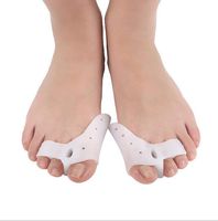 WW Toe Separators Correctors Big Foot Thumb Valgus Three-Hole Toe Soft Pad 4Pc