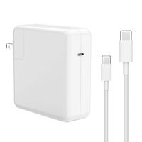 61W USB-C Power Adapter AYNEFF MacBook Pro Type C Foldable Adapter Compatible with MacBook Pro 13-inch,2018 MacBook Air,2018 iPad Pro Tablet with USB-C to USB-C Charging Cable