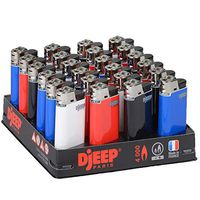 24 Classic Djeep Slant Tray Lighters
