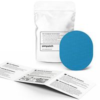 SIMPATCH Universal Adhesive Patch (25-Pack) – Waterproof Adhesive, CGM Patches (Blue)
