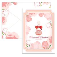 Signature Line - Love Potion Valentine Note Cards (1 Card + 1 Envelope) | Rungtong & Co. Stationery Line