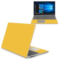 MightySkins Skin Compatible with Lenovo Ideapad 330S 15" (2018) - Solid Marigold | Protective, Durable, and Unique Vinyl Decal wrap Cover | Easy to Apply, Remove, and Change Styles | Made in The USA