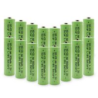 QBLPOWER Ni-CD AA 800mAh 1.2V Rechargeable Battery for Solar Outdoor Lights Lamp Garden Yard Lawn(16 Pieces)