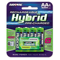 RAYO 4PK AA RCH Battery