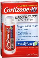 Cortizone 10 Easy Applcto Size 1.25z Cortizone 10 Easy Relief Applicator With Healing Aloe 1.25oz