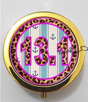 BlackKey 13.1 Marathon Running 3-Compartment Decorative Pocket Gift Box Case Organizer for Pill, Color 2 -524