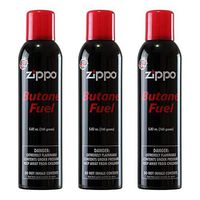 Zippo Butane Fuel 5.82 Oz / 165 Grams, Pack of 3