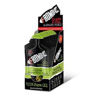 FBOMB Premium Olive Oil: All-Natural, Raw On-The-Go Energy, Travel Packets | 100% Pure, Non-GMO, Gluten Free, Vegan, Keto Fat Bombs | Perfect Addition to Salads, Greens & Vegetables | 10 Pack