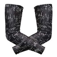 ZZKKO Physical Science Cooling Arm Sleeves Cover Uv Sun Protection for Men Women Running Golf Cycling Arm Warmer Sleeves 1 Pair