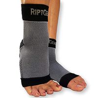 RiptGear Plantar Fasciitis Socks for Women and Men - 1 Pair Plantar Fasciitis Sleeves for Heel and Foot Pain with Ankle Compression (Small)